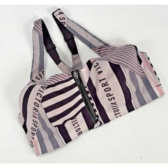 Victorias Secret Knockout Sport Front Close ports Bra 34D Underwire Support S - Picture 1 of 8